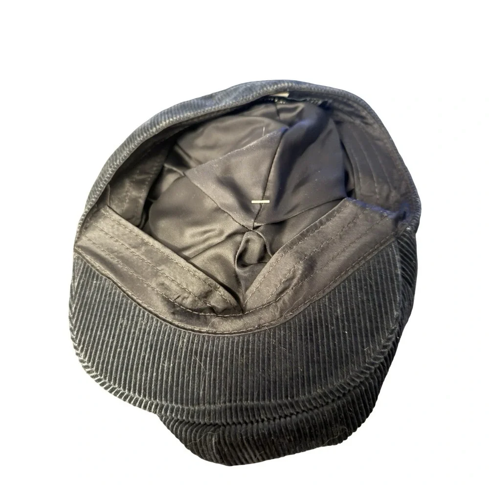 Ralph Lauren Blue‎ Corduroy newsboy cap hat new boys one size